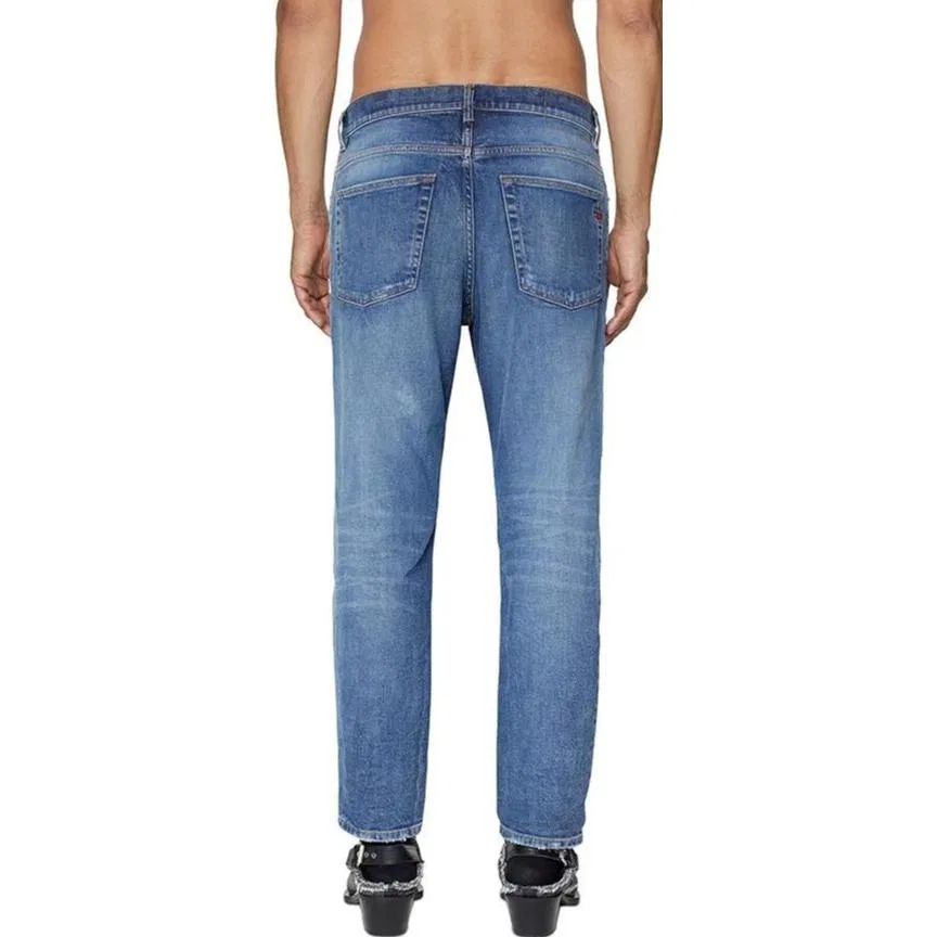 Мужские джинсы умеренно зауженные DIESEL, Blue — фото 4