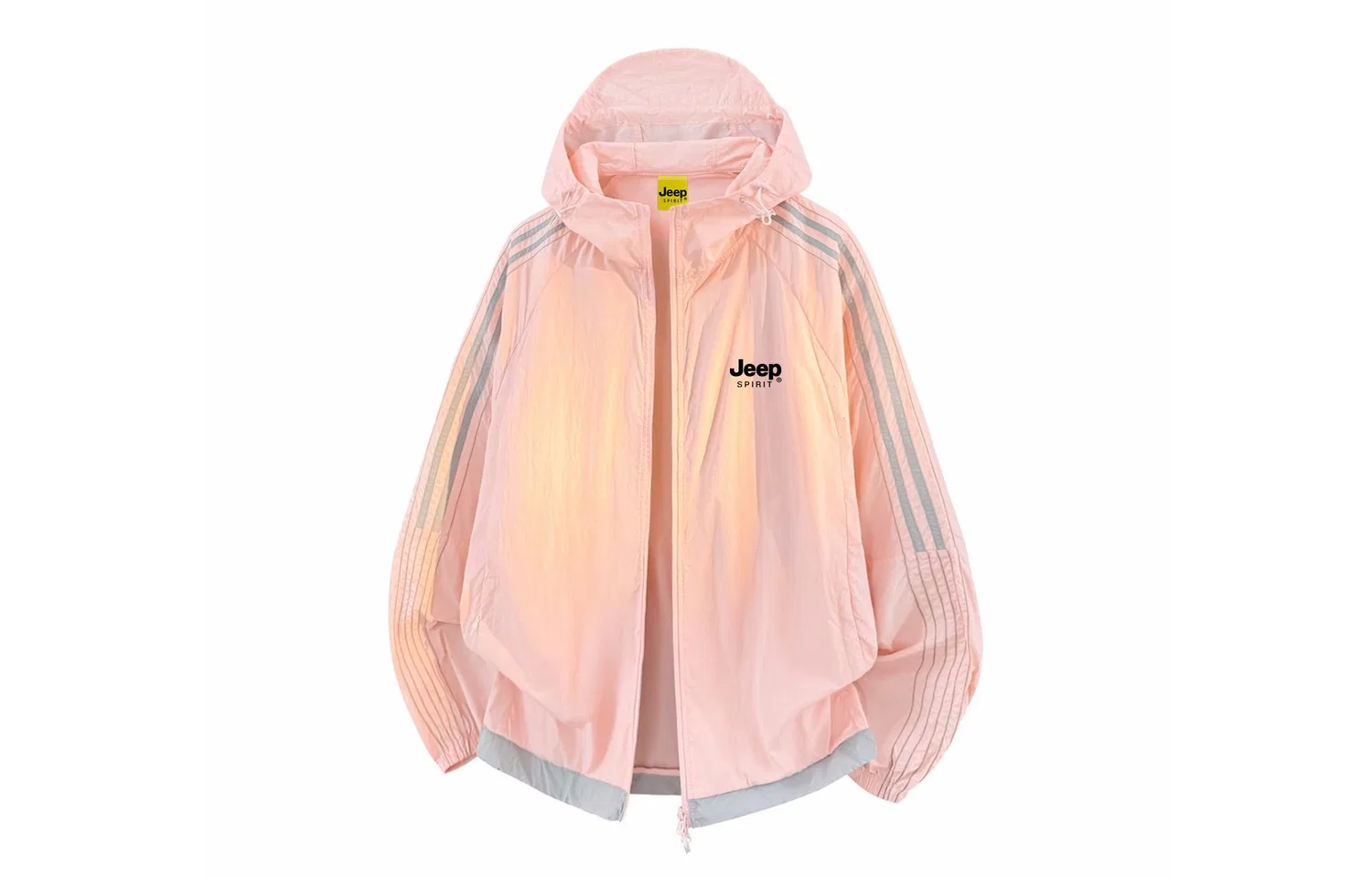 Детская ветровка с капюшоном, модель Sun Protection Clothing, JEEP SPIRIT, Cream Pink