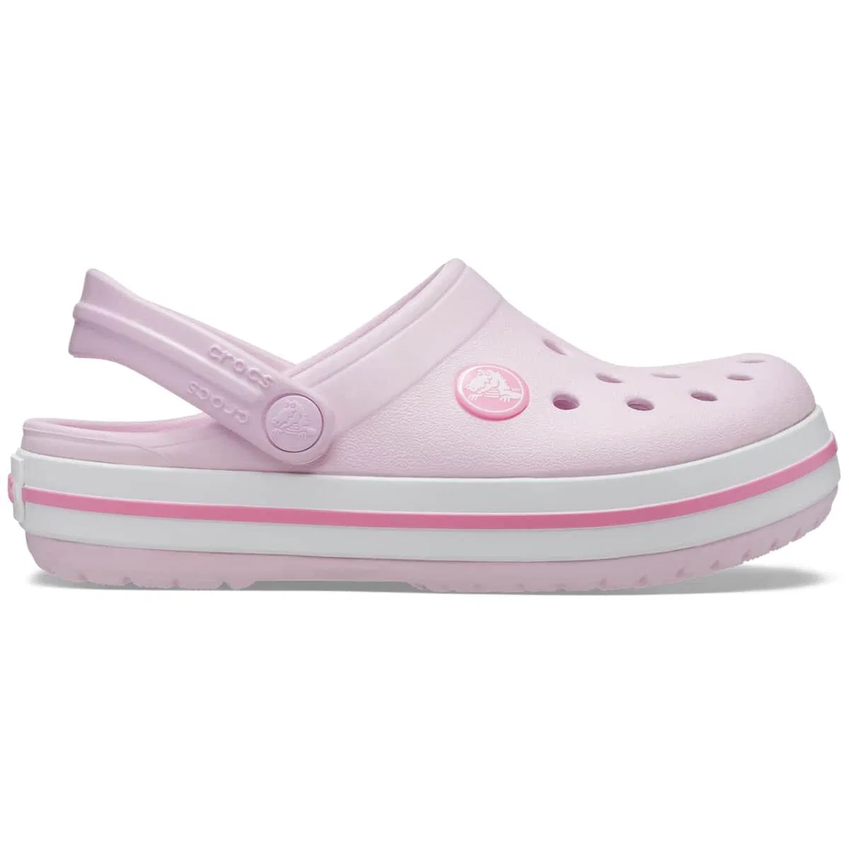 Детские сабо с ремешком Crocband Crocs, Rosa