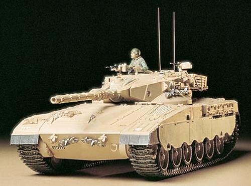 

Tamiya, комплект модели израильского ОБТ Меркава