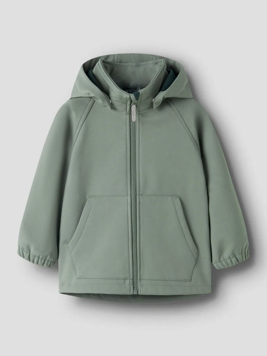 Куртка NAME IT Performance Jacket 'NMMAlfa08' светло-зеленого цвета — фото 4