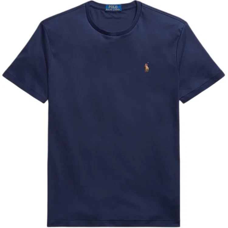 Мужская футболка с круглым вырезом, прямого кроя, Elegant Dark Blue, Polo Ralph Lauren, Elegant Dark Blue