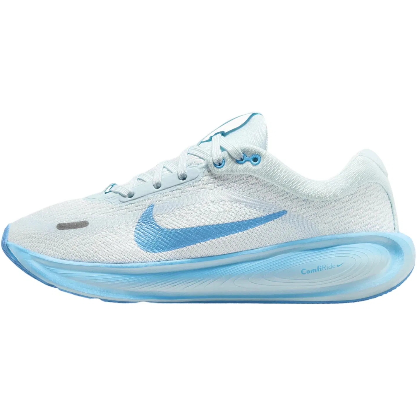 Детские кроссовки для мальчиков с сетчатым верхом Stellar Ride Nike, Peak White/Glacier Blue/Soccer Ball Blue