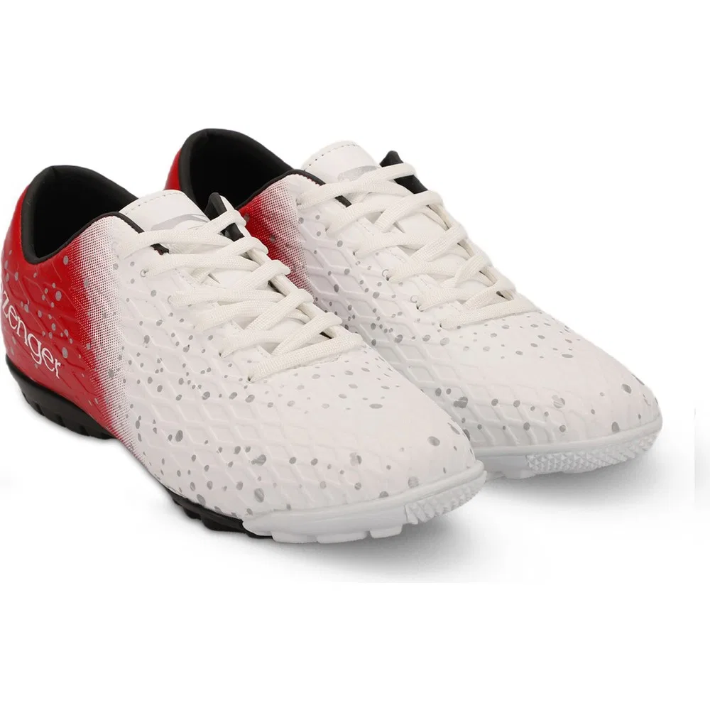 Детские футбольные бутсы для мальчиков для зала White Red HANIA HS IN Slazenger — фото 2