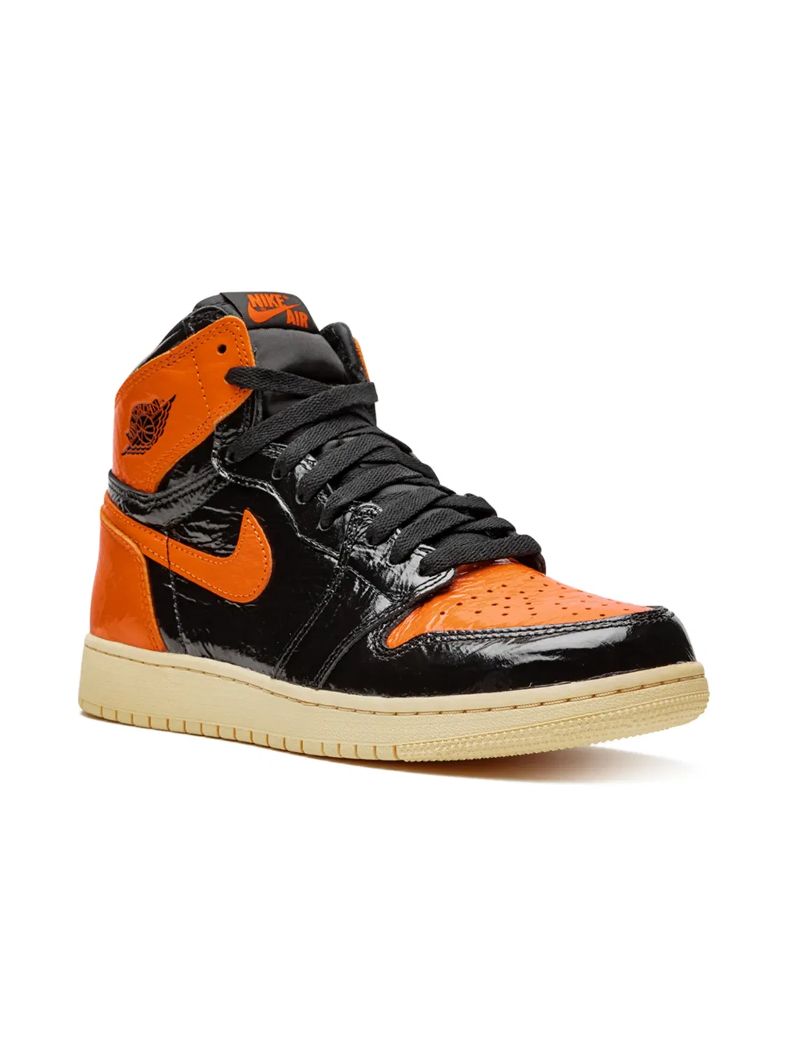 Jordan Кроссовки Retro High OG Shattered Backboard - Черные