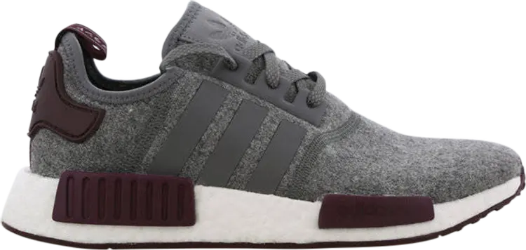 

Кроссовки Adidas NMD_R1 'Wool', серый