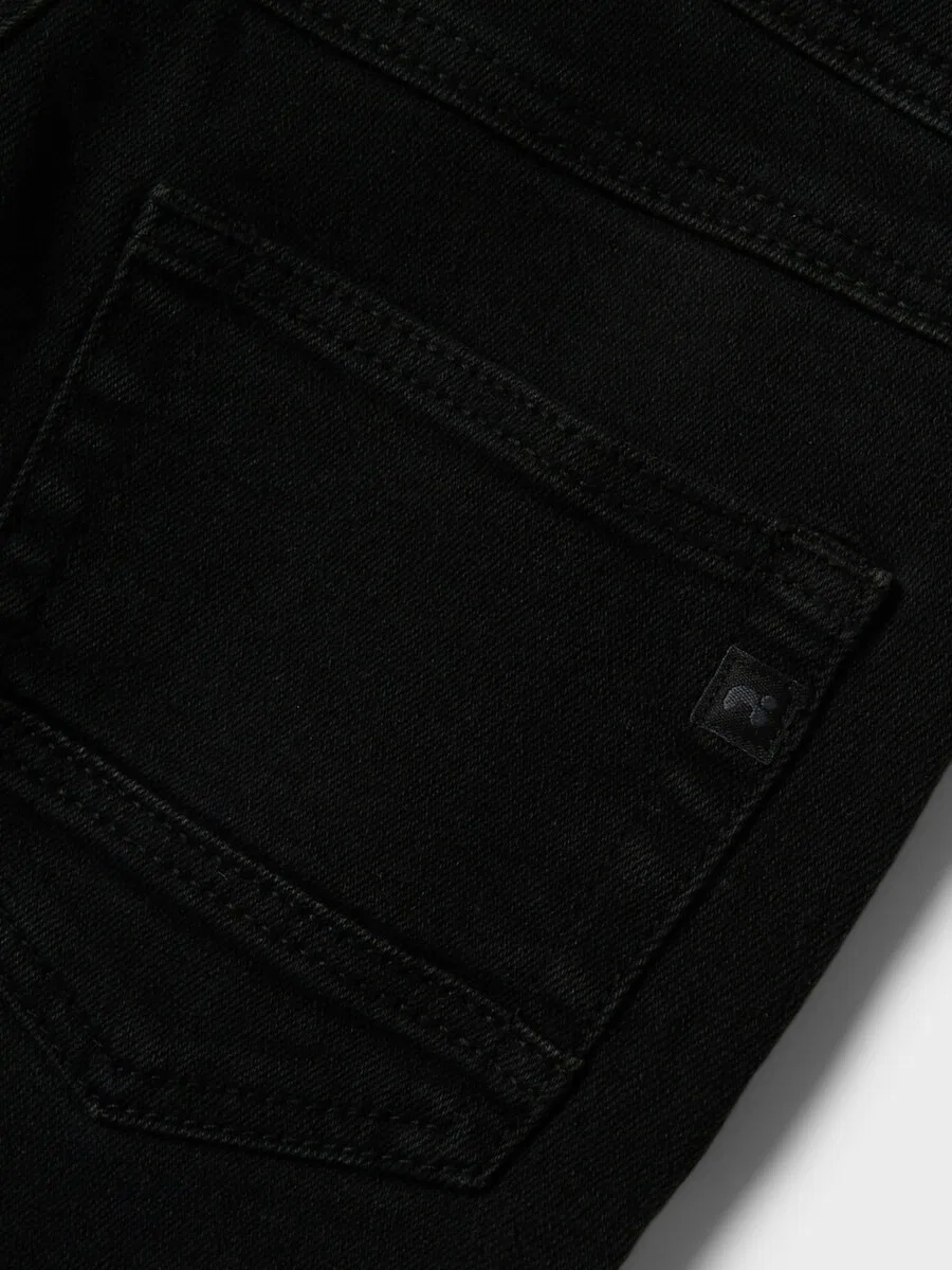 Джинсы NAME IT Regular Jeans 'Ryan' из черного денима — фото 4