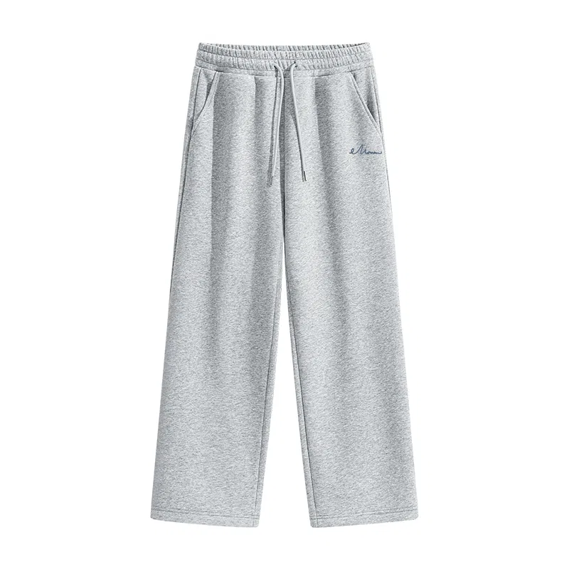 Детские штаны Mz Freedom Pants Logo MINISO, Palm Green + Heather Gray — фото 4