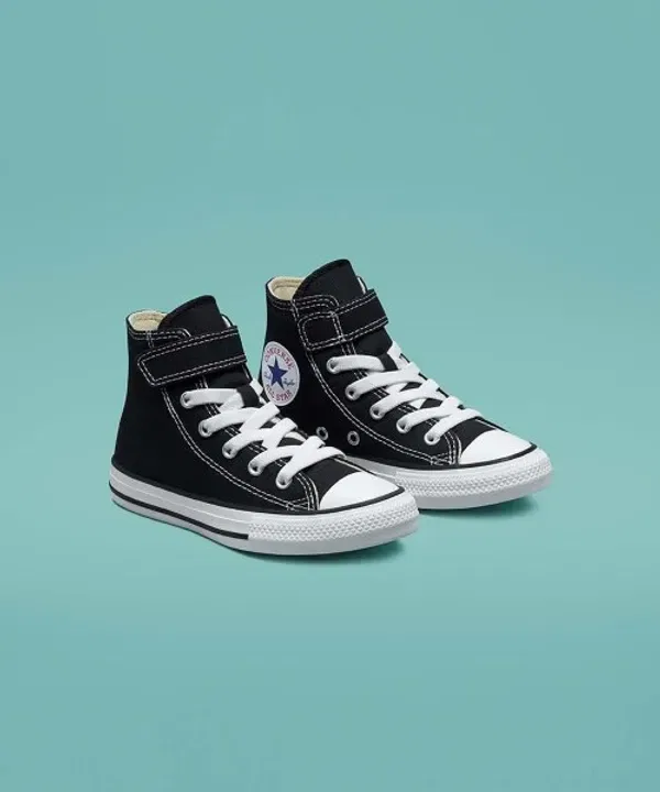 Кеды Chuck Taylor All Star 1v Foundation Kids, Converse, черный — фото 4
