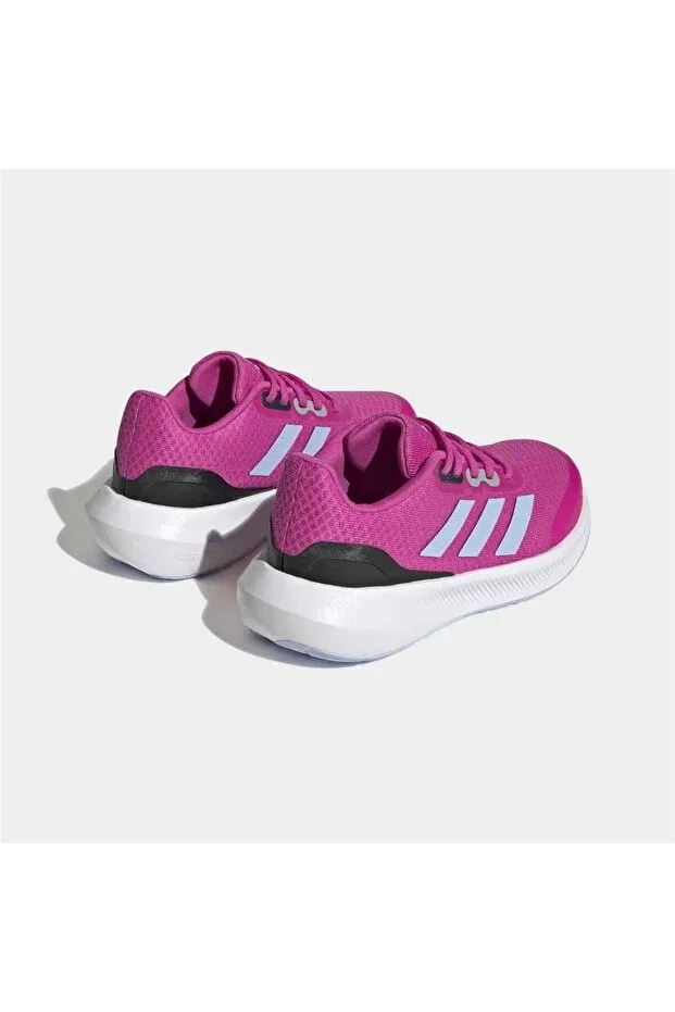 Детские кроссовки для девочек с принтом Runfalcon 3.0 k Adidas, Lucfuc Bludaw Cblack — фото 4