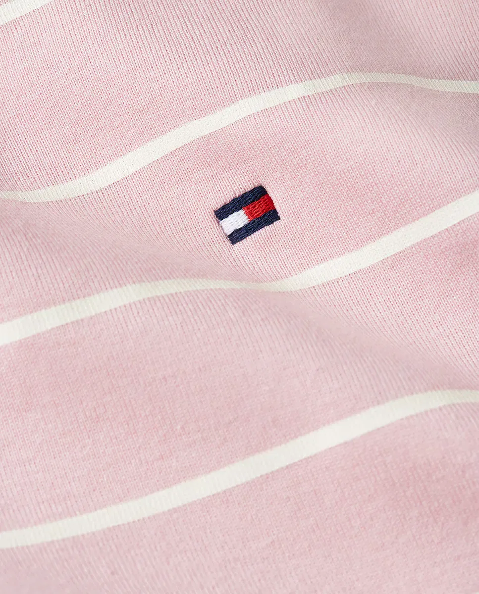 Женская футболка с круглым вырезом Tommy Hilfiger, Rosa Claro — фото 4