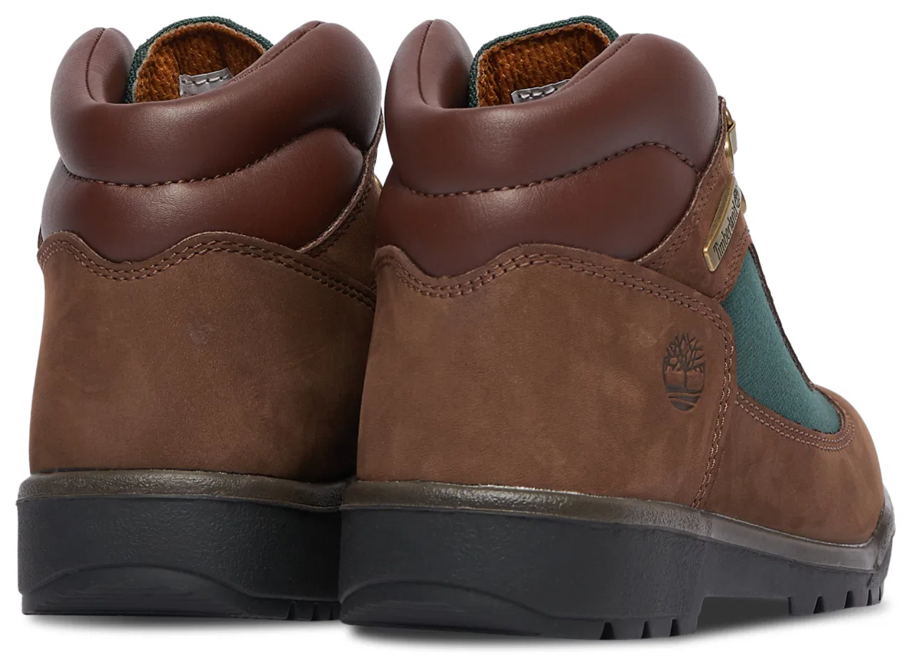 Детские ботинки для мальчиков Timberland Chukka Field Boots, Green Brown — фото 3
