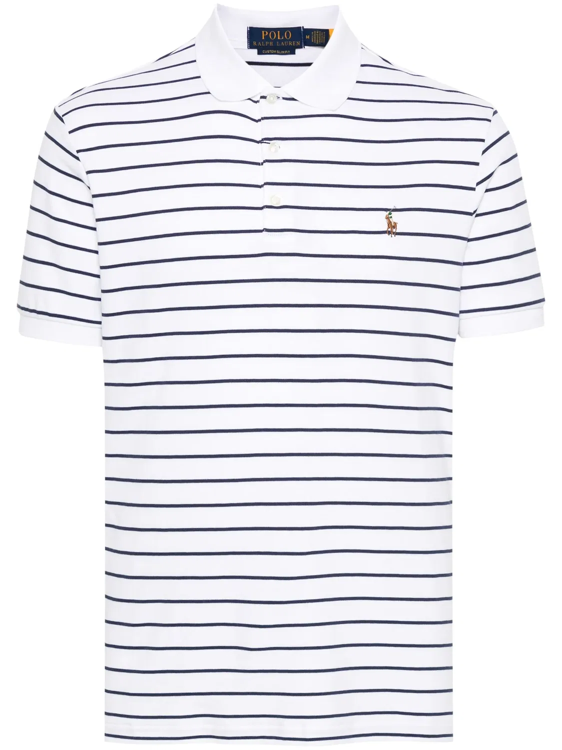Поло с вышивкой Лошади Polo Ralph Lauren, белый