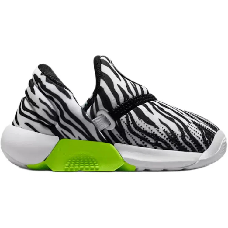 Детские кроссовки для мальчиков Nike, Цвет White/Neon Green/Black — фото 3