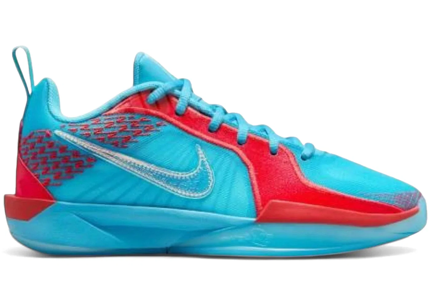 Детские кроссовки для баскетбола Nike Sabrina 2 Nike, Baltic Blue/Light Crimson/Glacier Blue/White