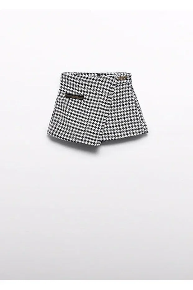 Детские шорты-юбка для девочек с принтом Abel & Lula, Multicolor