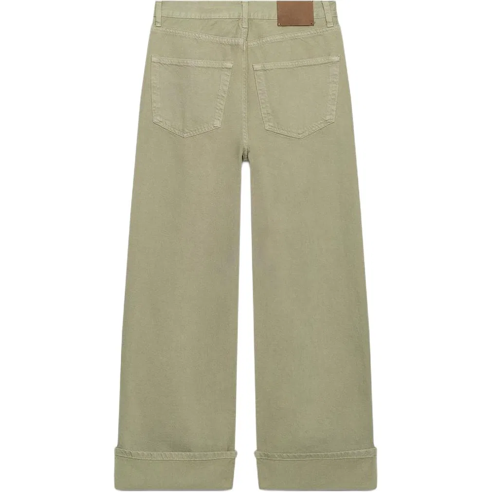 ZARA Женские джинсы ZW Jeans Khaki — фото 3