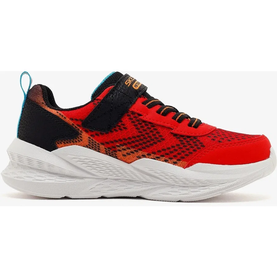 Кроссовки детские с подсветкой Meteor-Lights 2.0 Skechers, Красный — фото 2