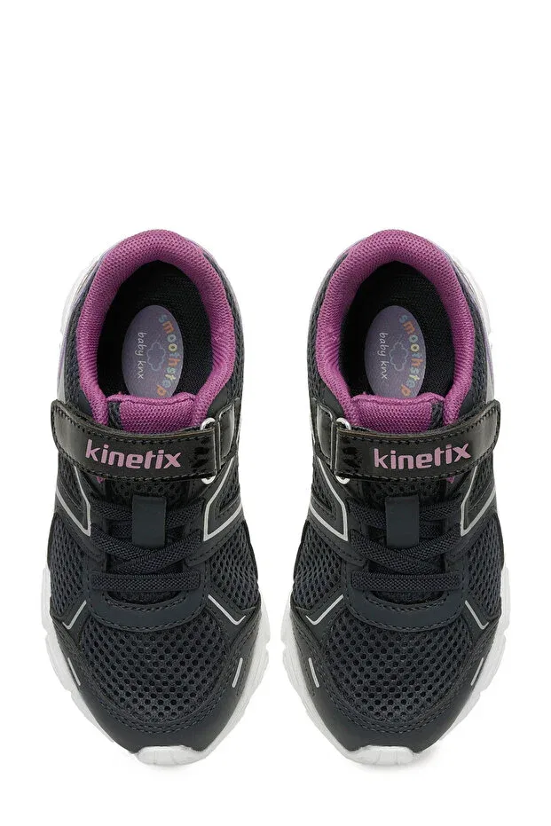 Детские кроссовки для девочек с липучкой Kinetix, Laci Purple — фото 4