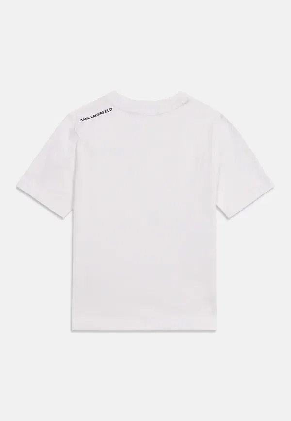 Комплект из 2 футболок с коротким рукавом Karl Lagerfeld Kids, белый — фото 2