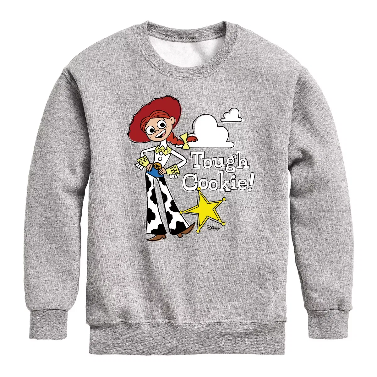 Детское худи с принтом Jessie Tough Cookie Disney Athletic Heather