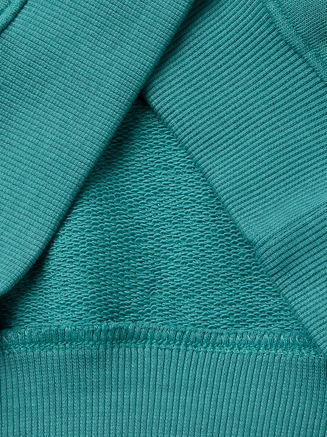 Benetton Свитшот с рукавами реглан зеленый — фото 2