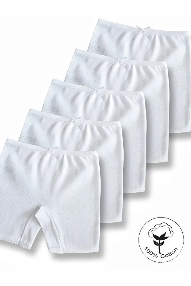 Детские боксеры для мальчиков хлопковые набор 5 шт Panfilia, White White