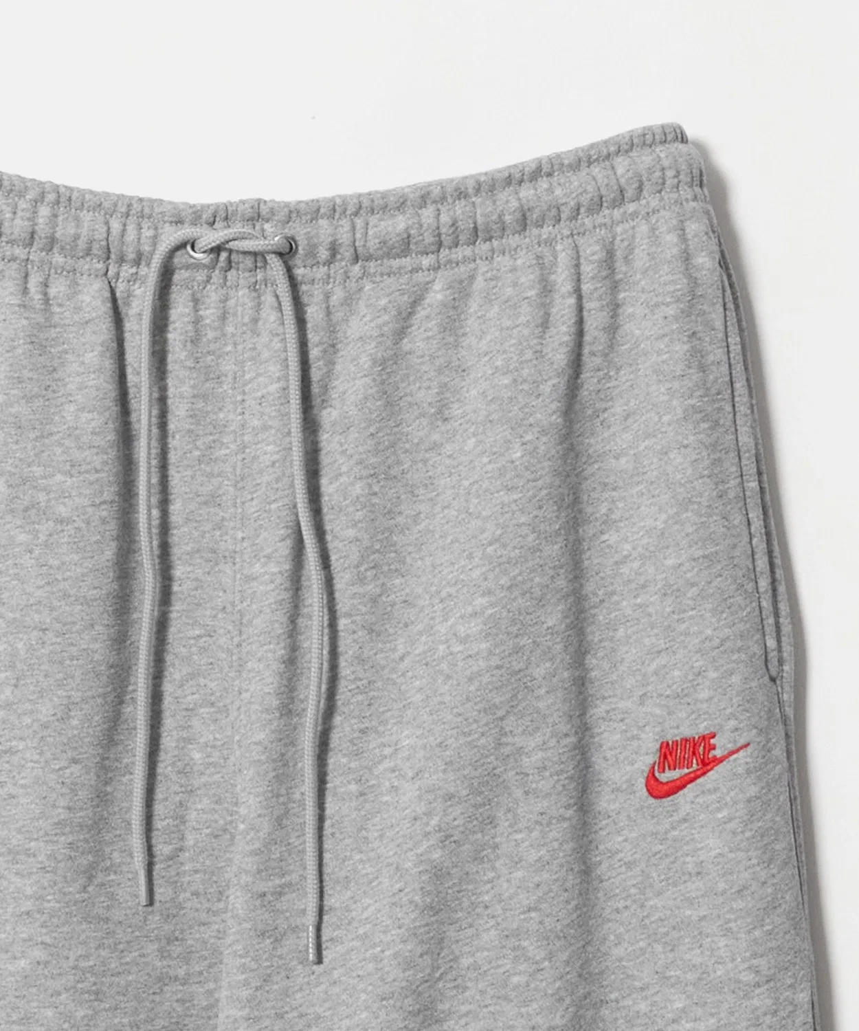 Мужские спортивные штаны из футера с принтом Nike Club French Terry Open Hem, Black — фото 3