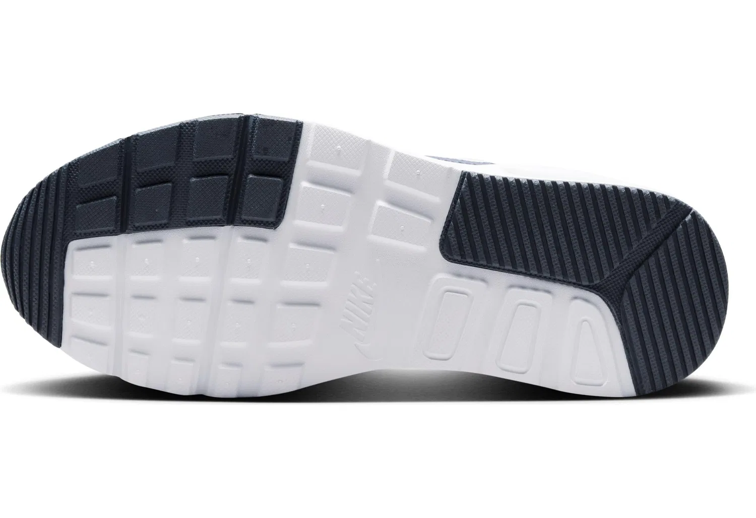 Детские кроссовки для мальчиков с шнуровкой Air Max Sc NIKE, Light Blue Dark Blue — фото 3