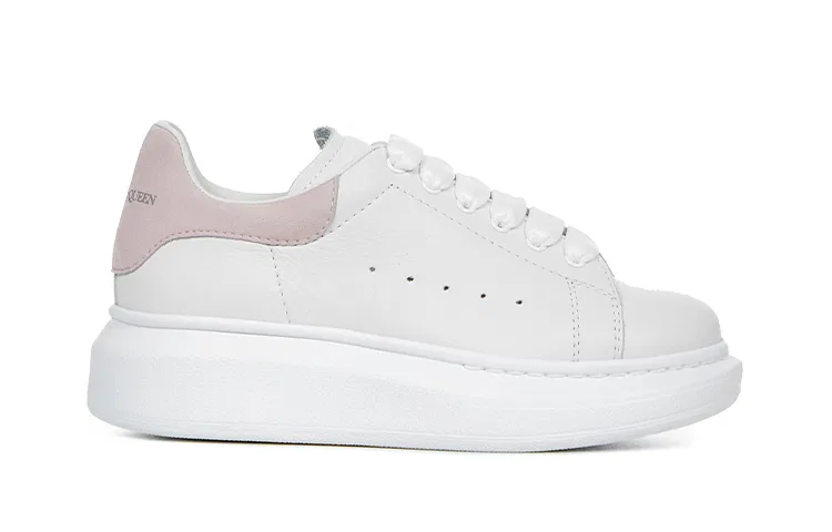 Детские кроссовки для скейтбординга с низким верхом Molly Alexander McQueen, White — фото 3