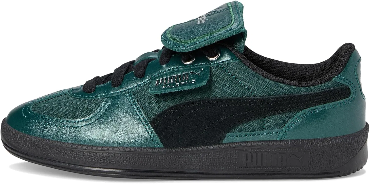 Детские кроссовки для мальчиков с принтом Harry Potter Palermo PUMA, Dark Myrtle/Puma Black — фото 4