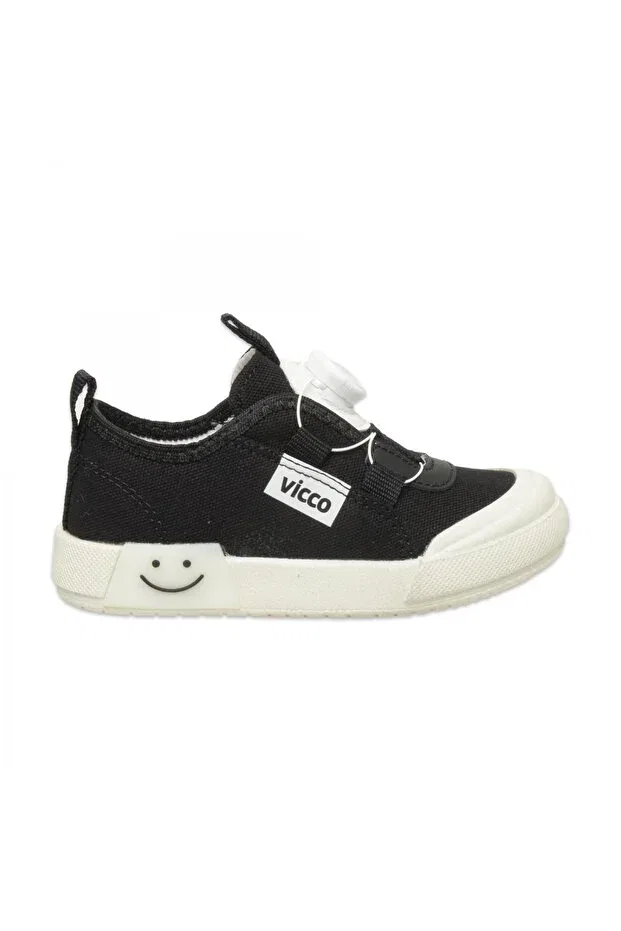Детские кроссовки для девочек с подсветкой Surf Booties Vicco, Black/Black