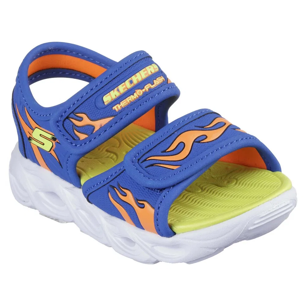 Детские сандалии для мальчиков с подсветкой Thermo-Splash - Heat Tide Skechers