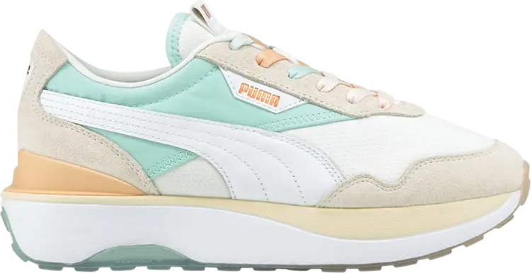 Кроссовки Puma Wmns Cruise Rider GL White Eggshell Blue, белый