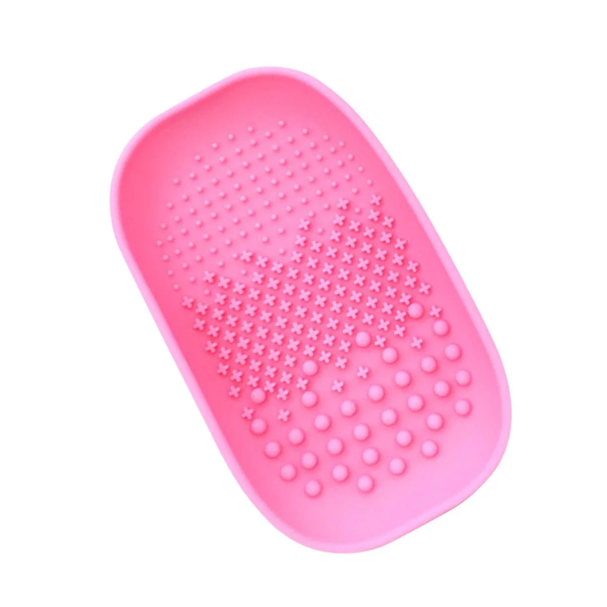 Щетка для чистки кистей Homoyoyo, силиконовая, 15.2 x 9 x 3 см, случайный цвет