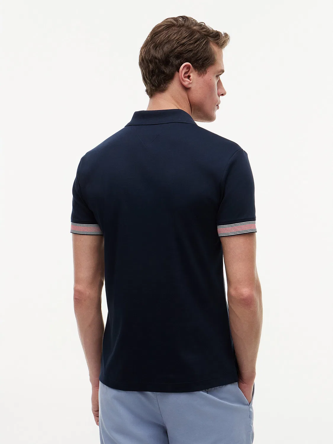 Рубашка Tommy Hilfiger темно-синего цвета — фото 4