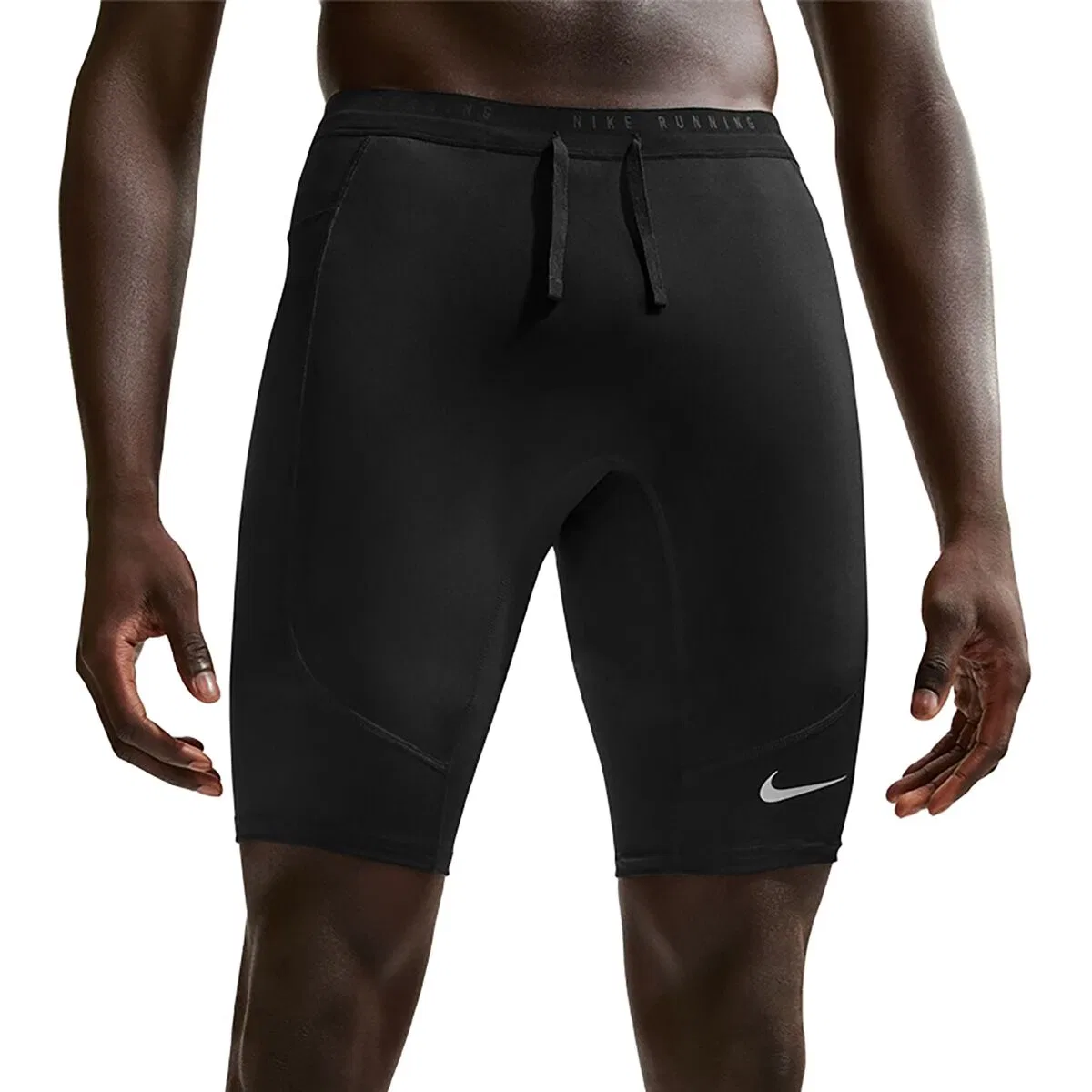 Мужские шорты Dri-Fit Stride Half Tight Nike, Black Reflective Silver