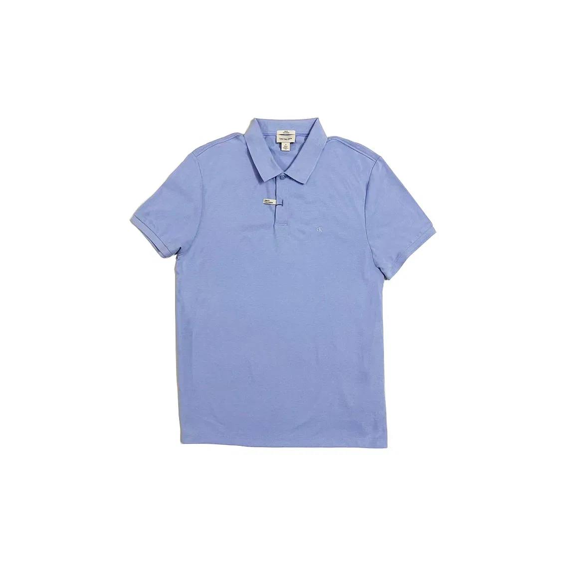Мужская футболка-поло с коротким рукавом Calvin Klein, CIP-Light Blue