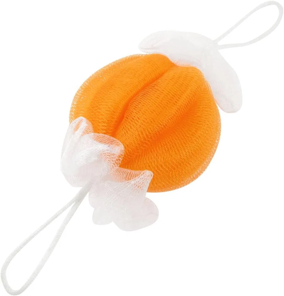 Мочалка для тела из сетки, Orange Weiss, Ruilogod