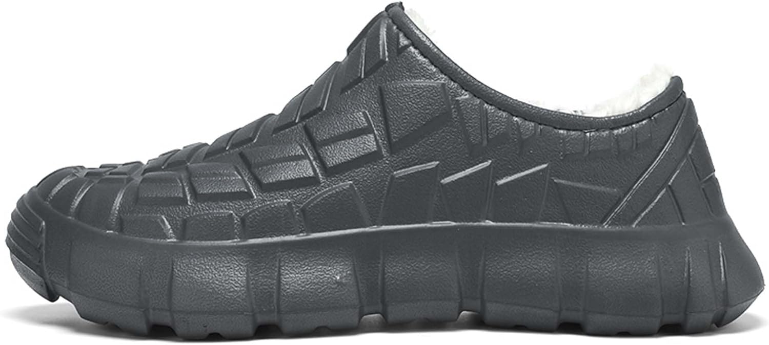 

Зимние мужские модные хлопковые ботинки, водонепроницаемые снежные сапоги, туристические ботинки для улицы и дома Generic, серый