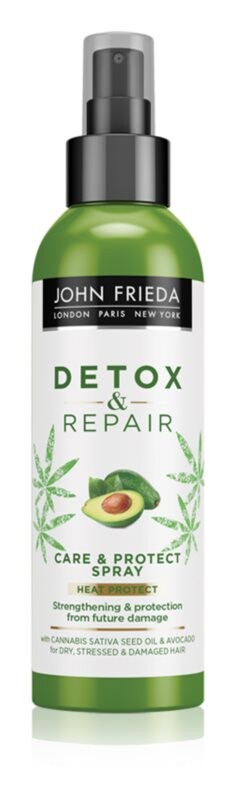 

Спрей для волос, поврежденных частой сушкой John Frieda Detox & Repair