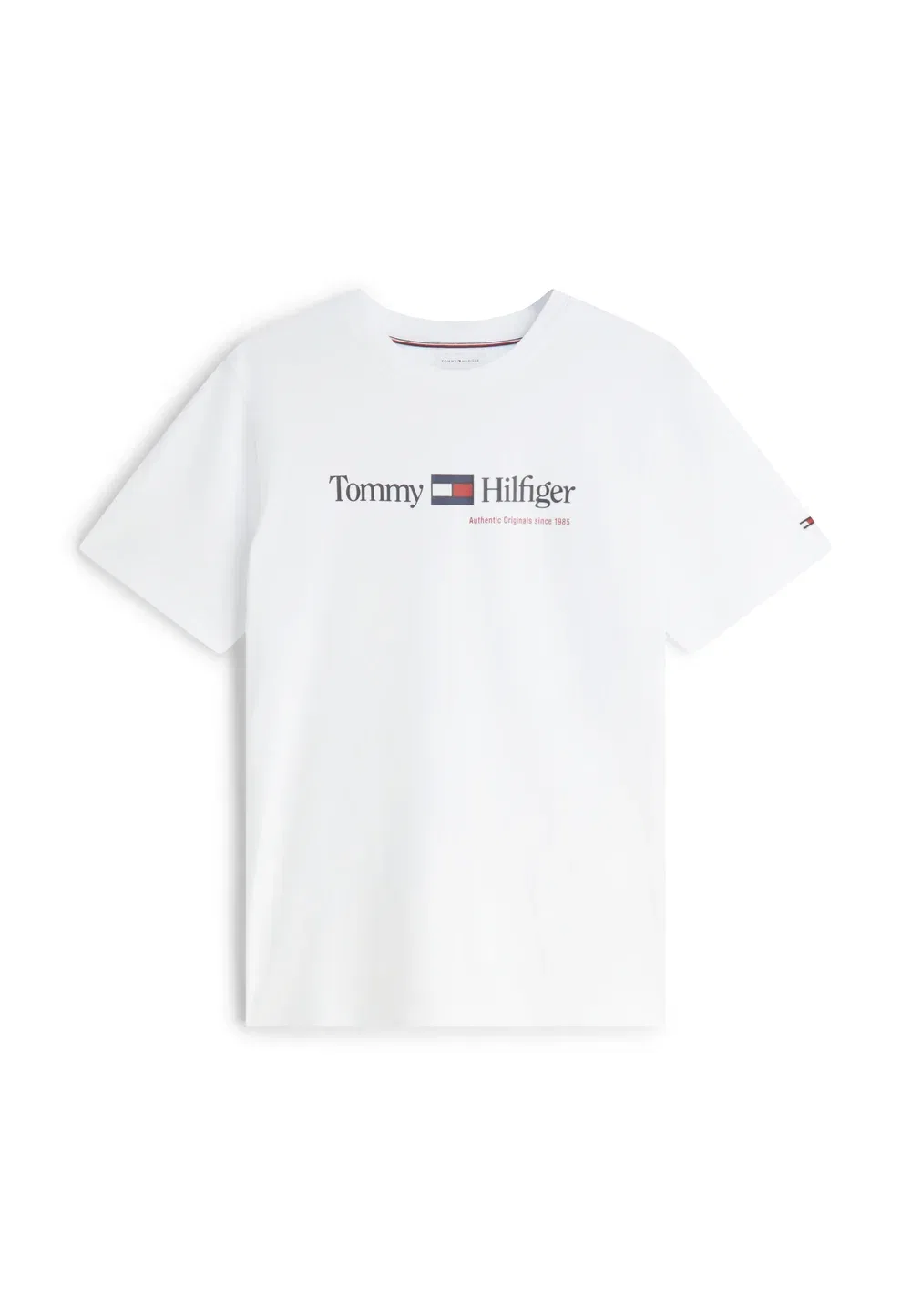 Футболка с графическим принтом - футболка с принтом Tommy Hilfiger, White — фото 4