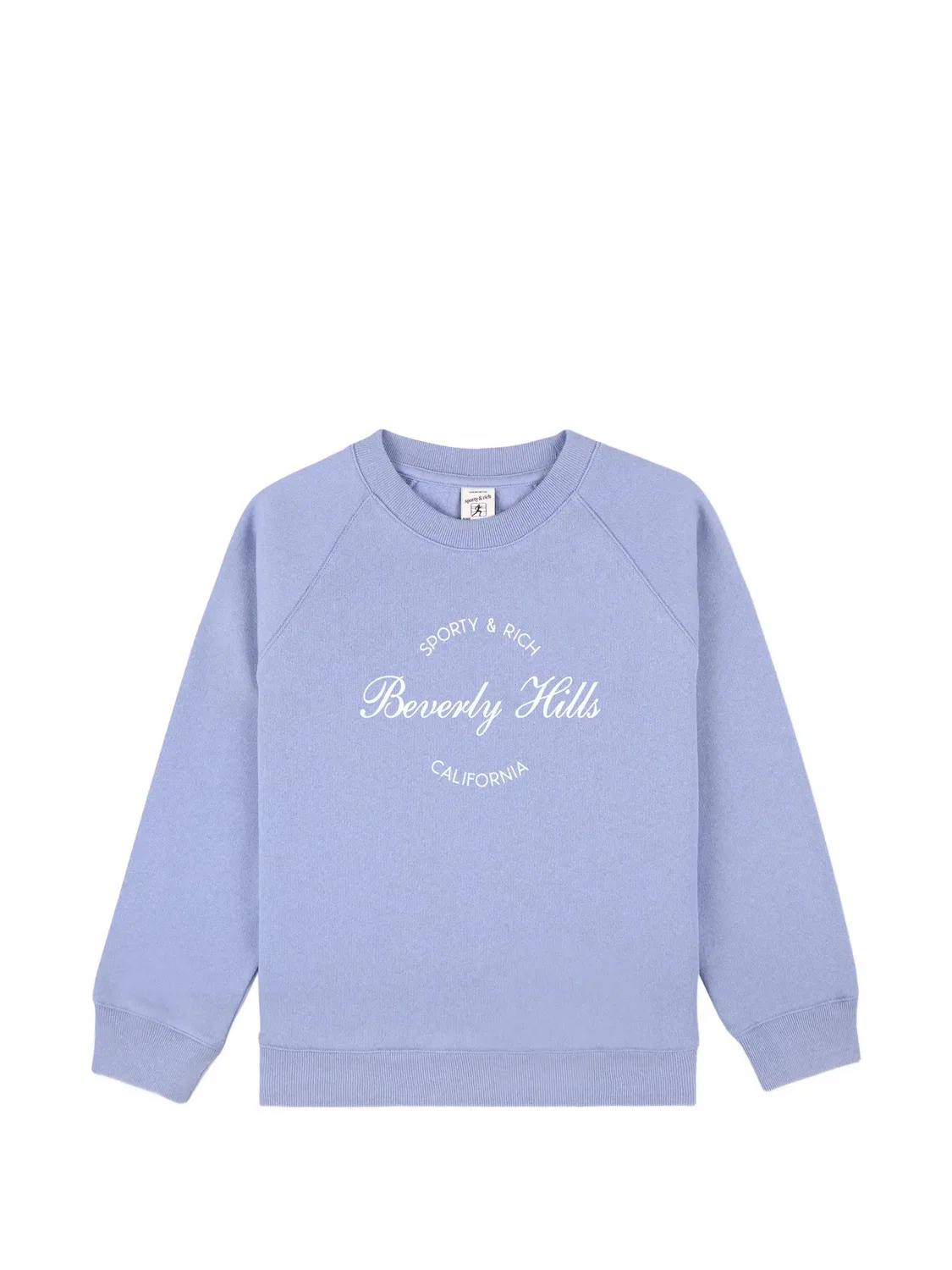 Толстовка Beverly Hills с логотипом Sporty & Rich Kids, фиолетовый