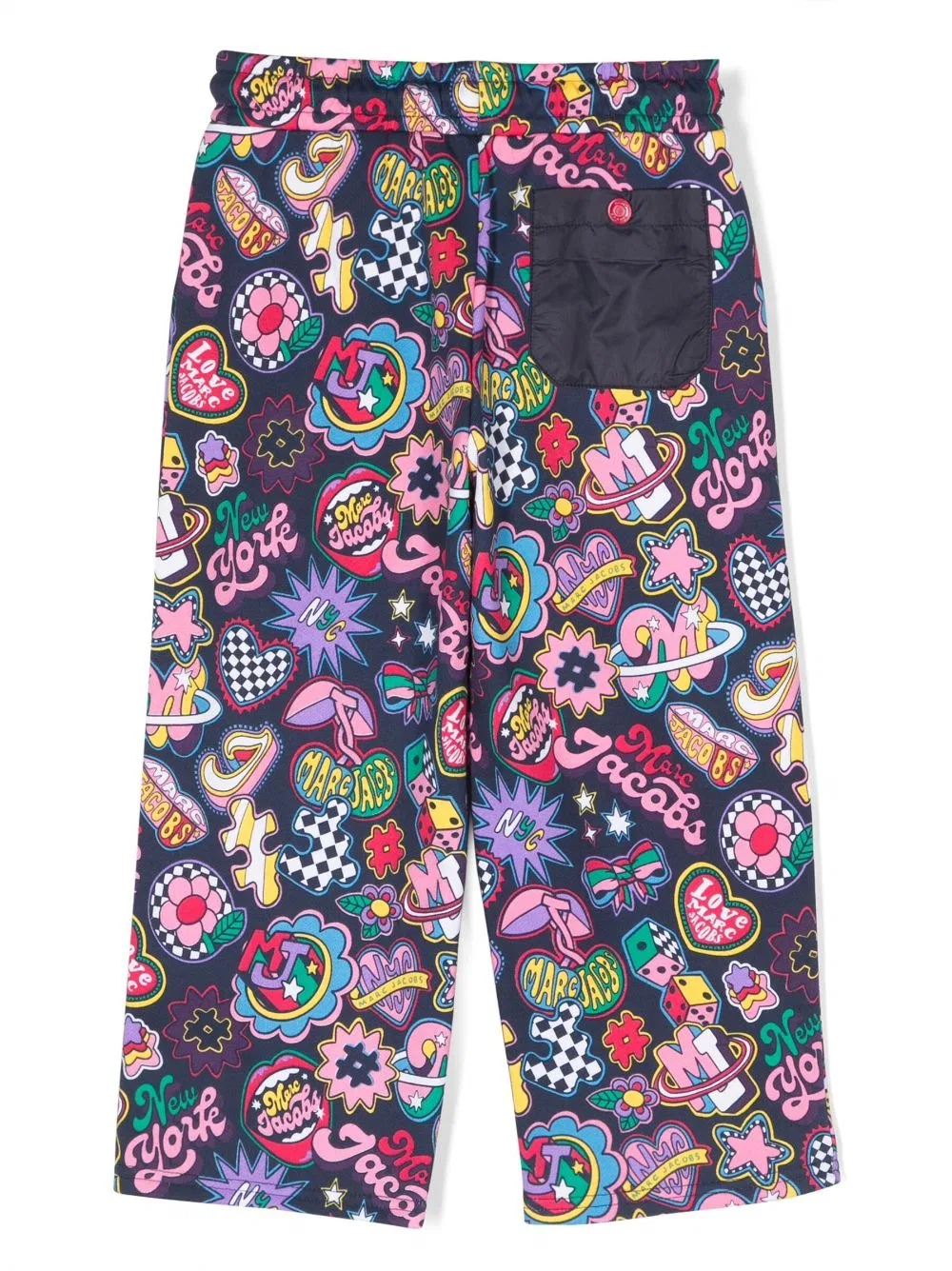 Брюки с принтом Kids Patches Print Pants Little Marc Jacobs, Multicoloured — фото 2