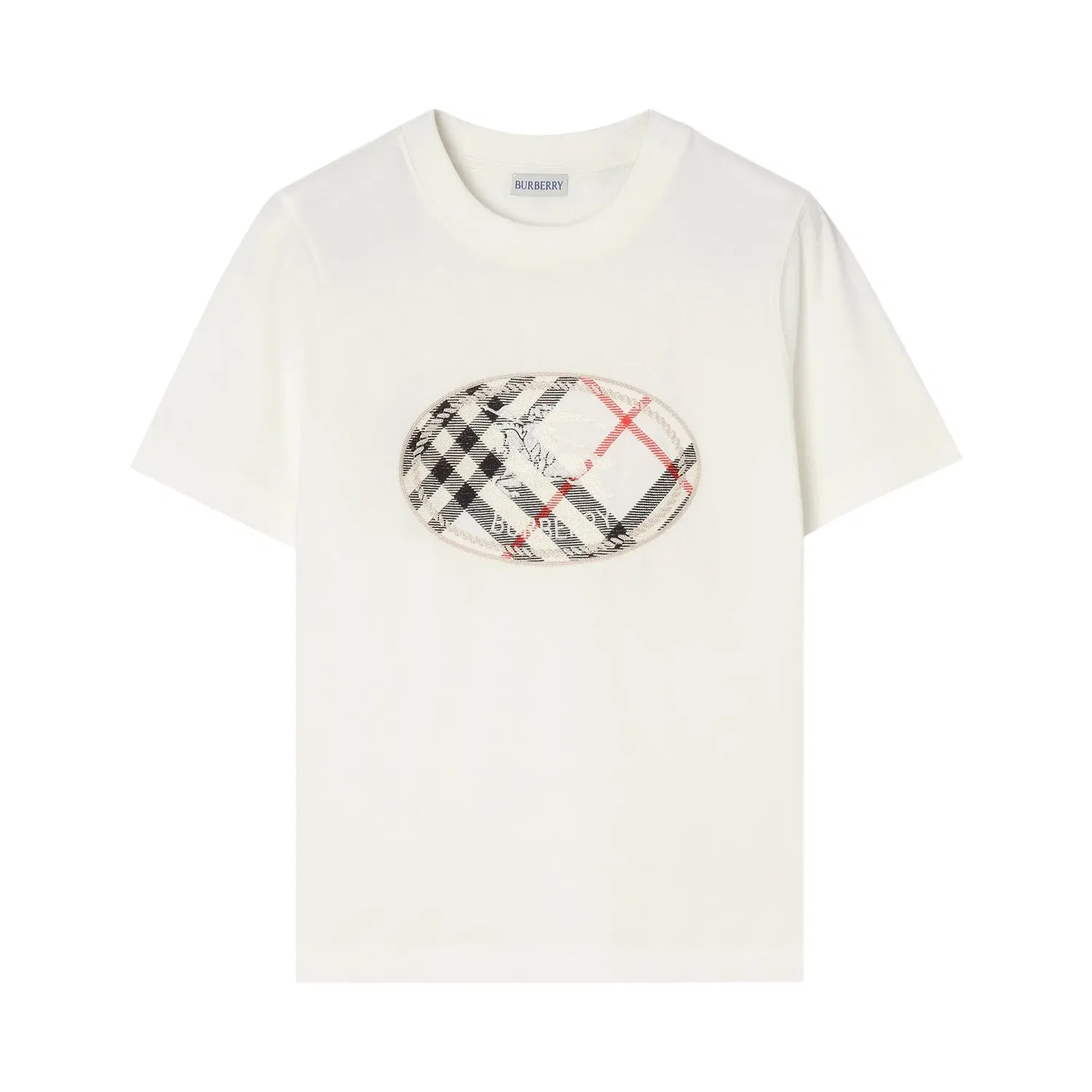 Футболка Burberry Frankie Knight Stamp, белый