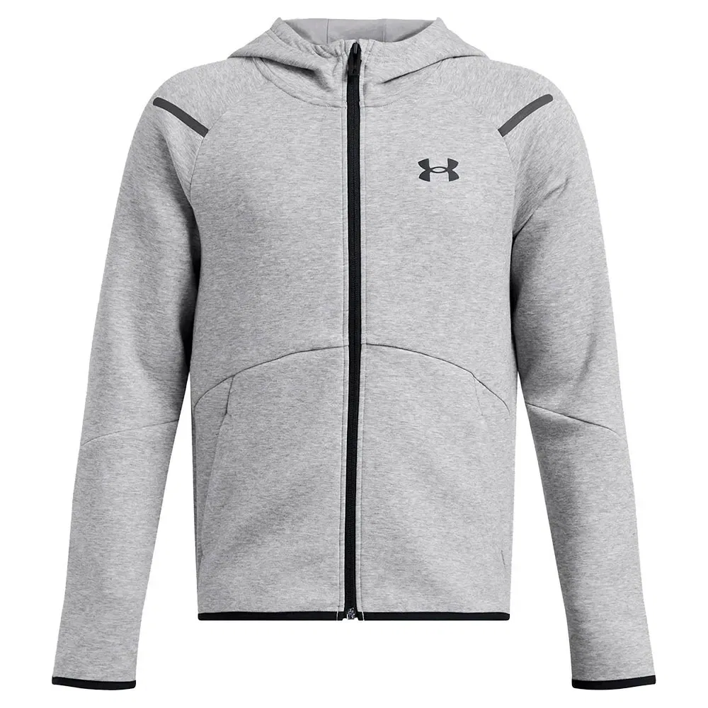 Детское худи для мальчиков с флисом Unstoppable Fleece Under armour, Grey