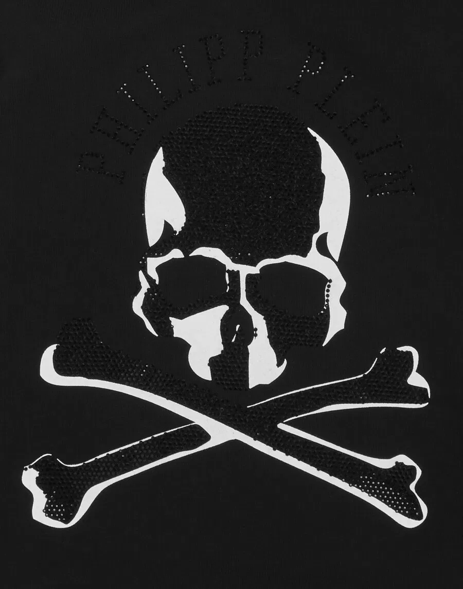 Толстовка Philipp Plein «Череп» черного цвета — фото 3