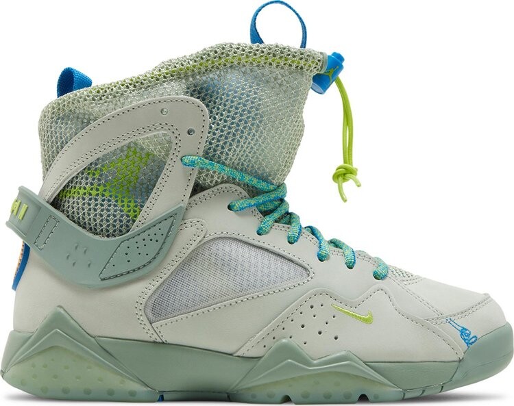 Кроссовки Bephies Beauty Supply x Wmns Air Jordan 7 Retro Seafoam, зеленый