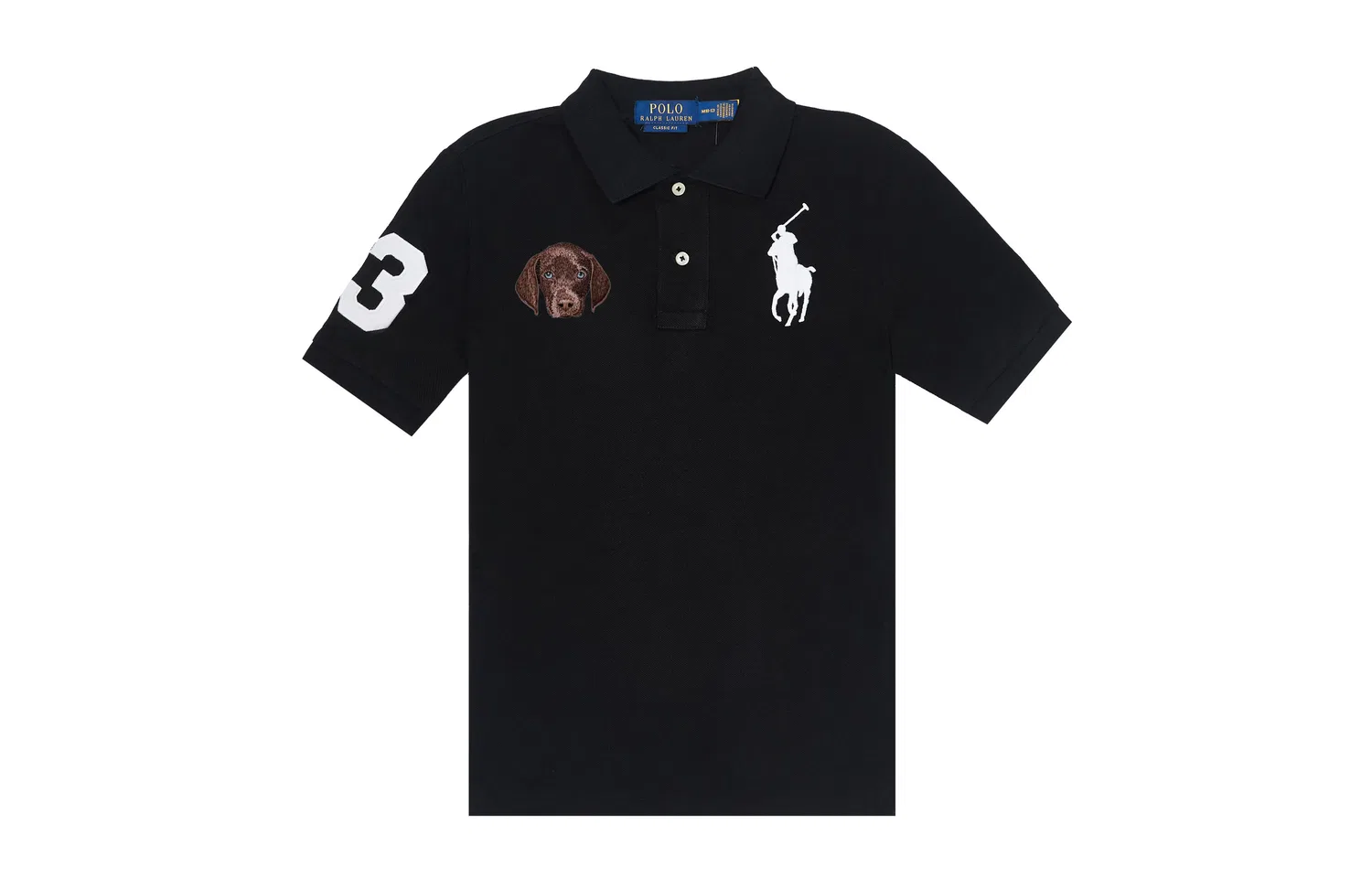 Детское поло Polo Ralph Lauren, Black (Brown Eyes Soft Light)