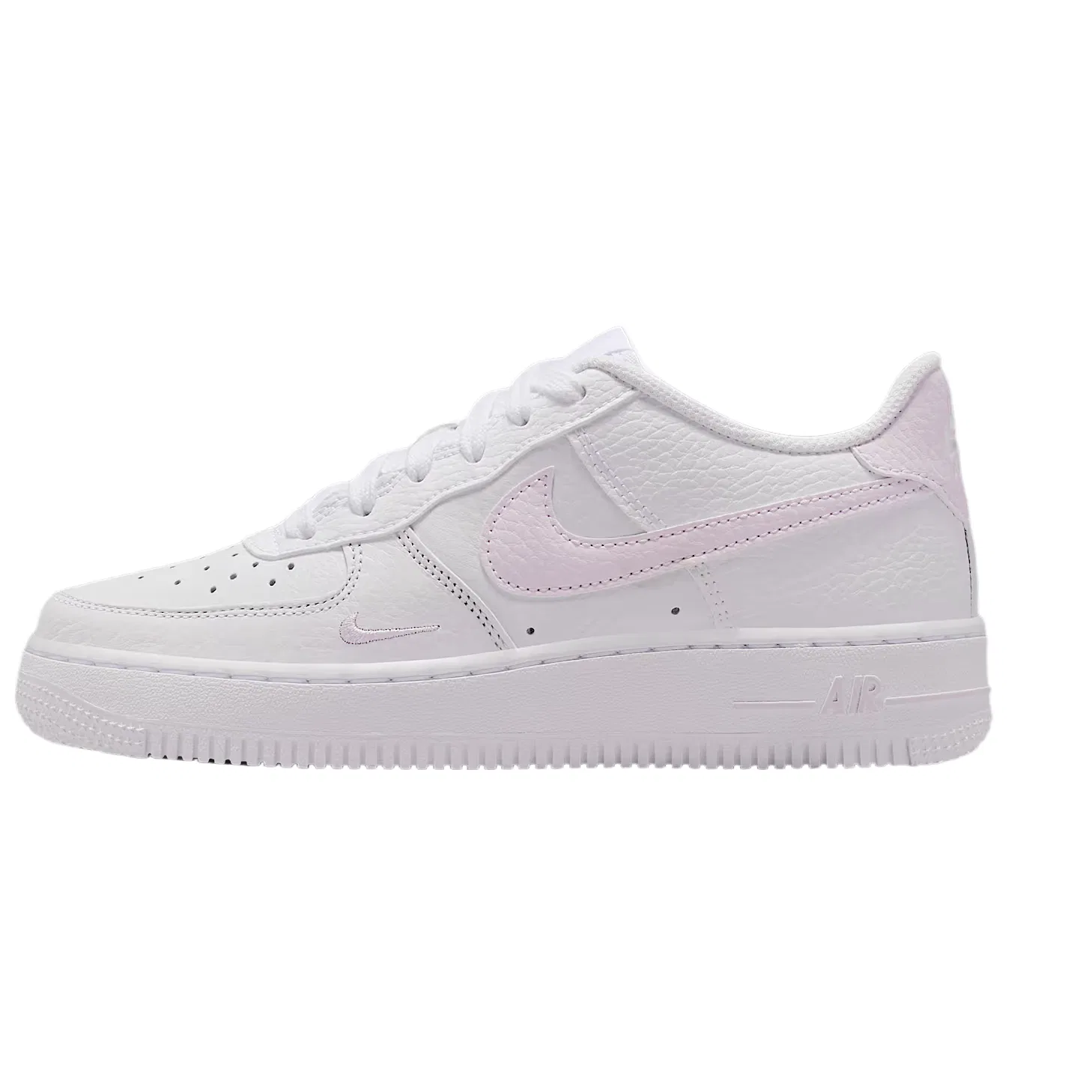 Детские кроссовки для скейтбординга Nike Air Force 1 Lv8, Цвет White Light Purple